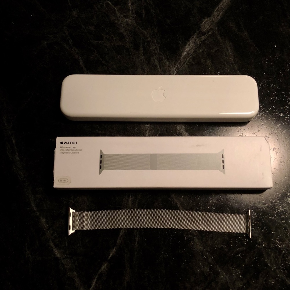 Apple Watch Stainless Steal 38 MM Band and case